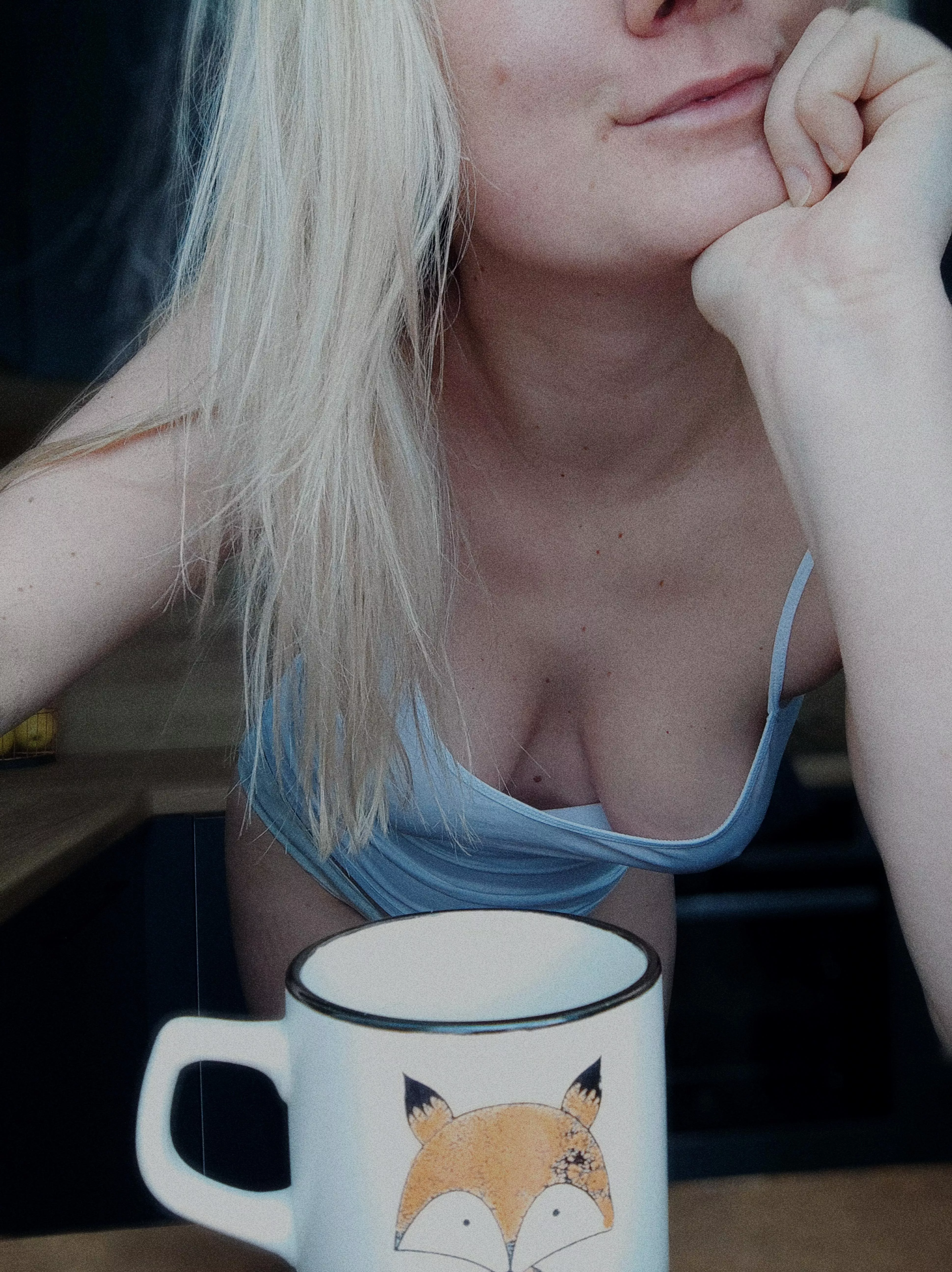 I might brighten your morning coffee time