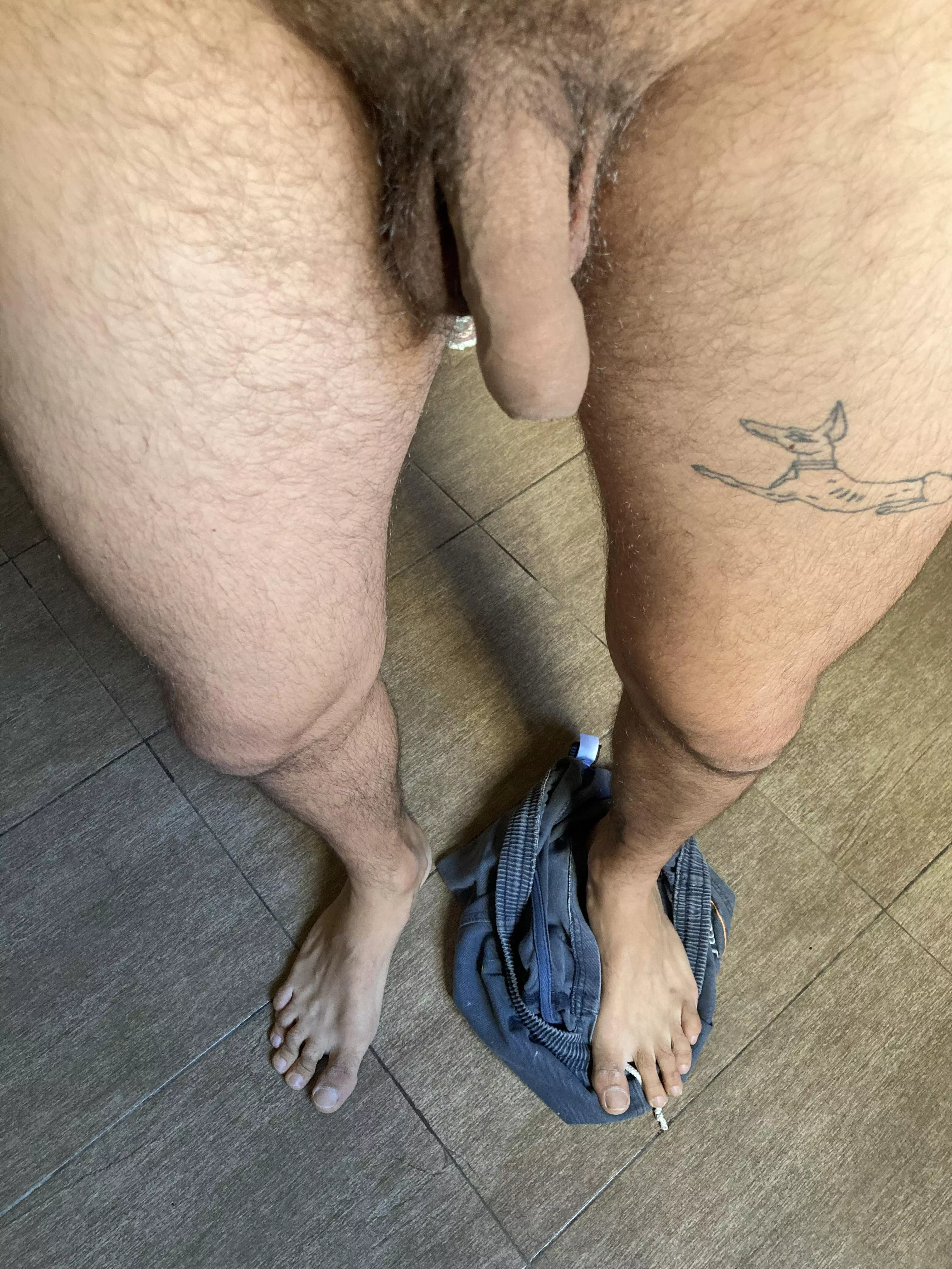 I trained hard today