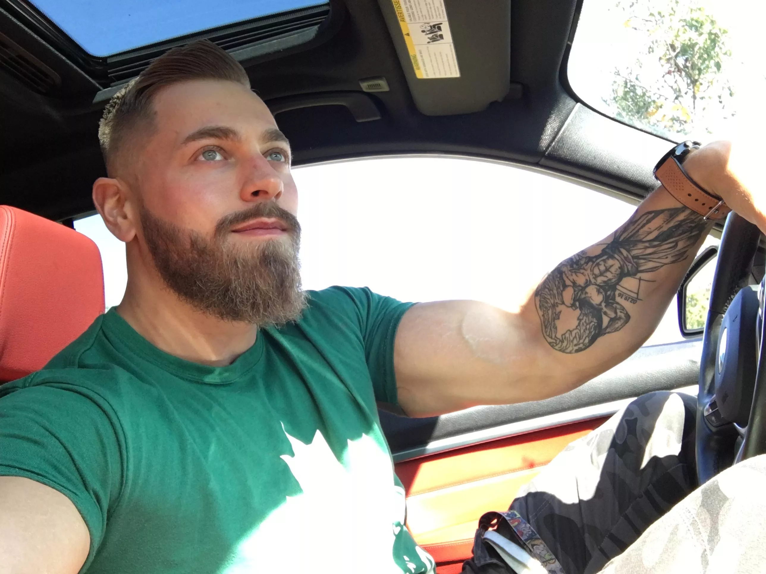 Just got my hair done, have a great day! Smileee babes