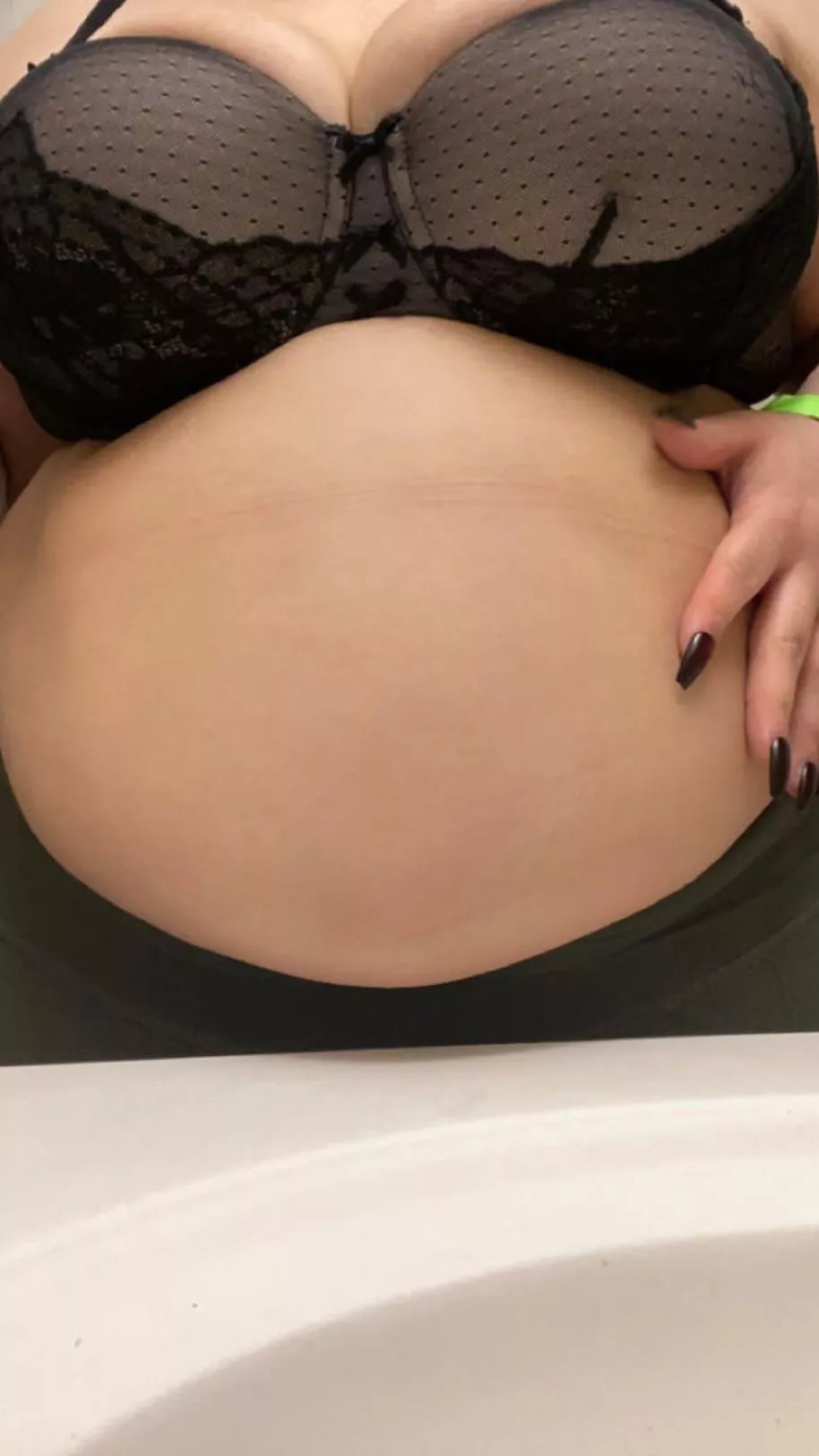 like girls with big bellies?