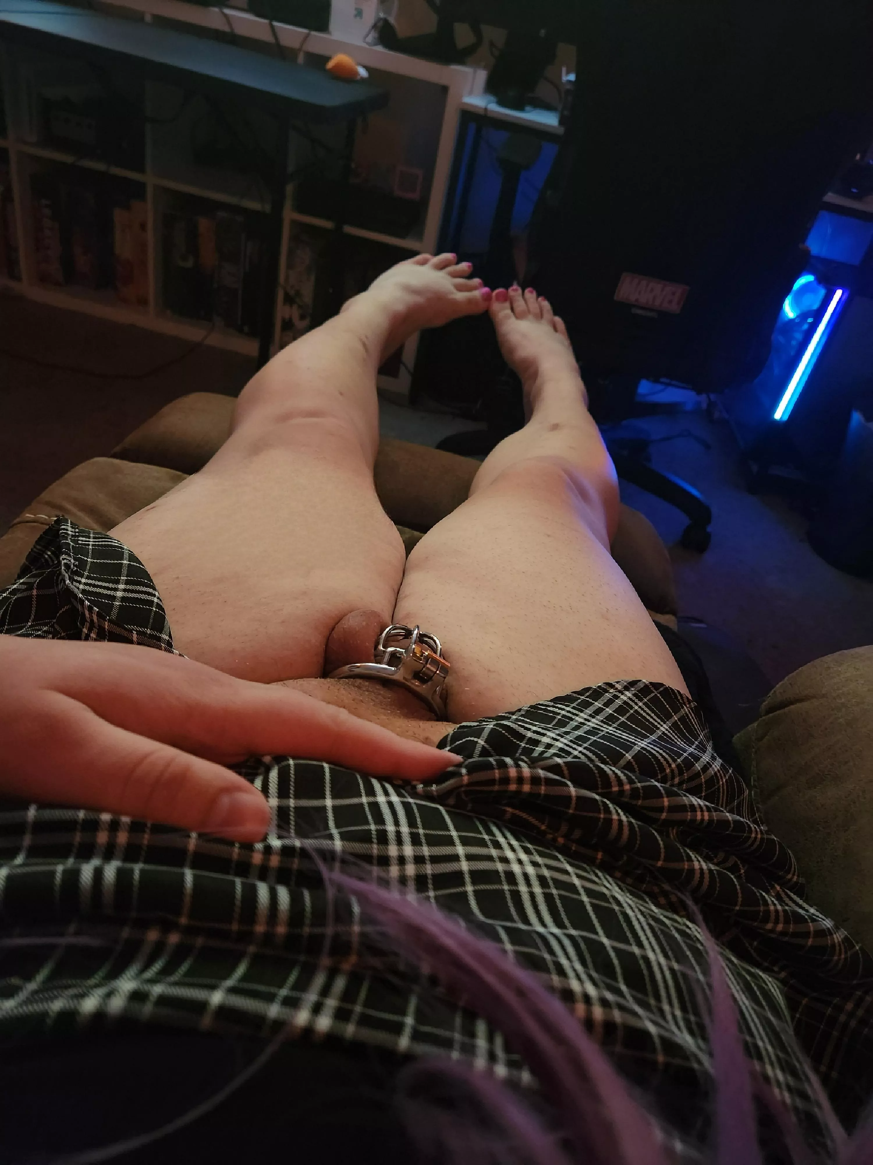 Locked away for the night 🔐