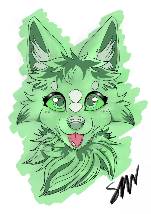 Meet Foxay Mint! A lover of refreshing mint ice cream~ 🍦🥰🥰 