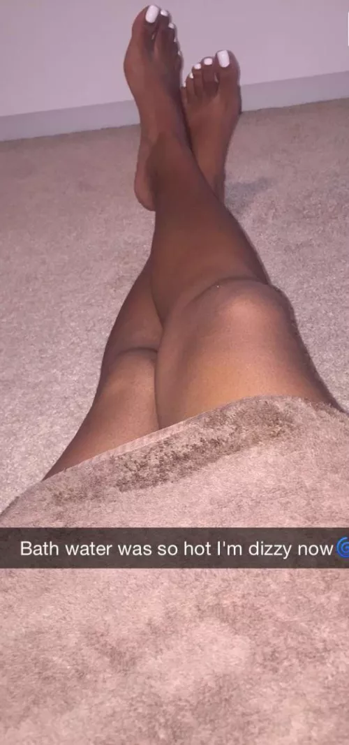 My bath was too hot 😂