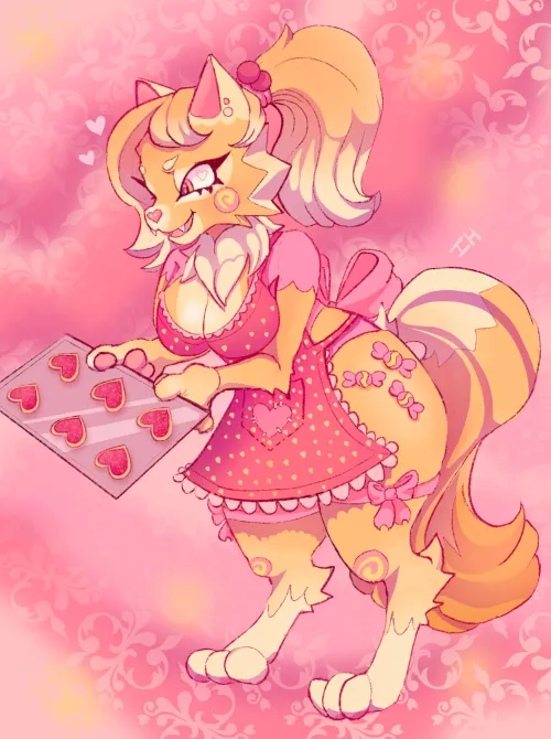 My oc Gingersnap! (Art by me)