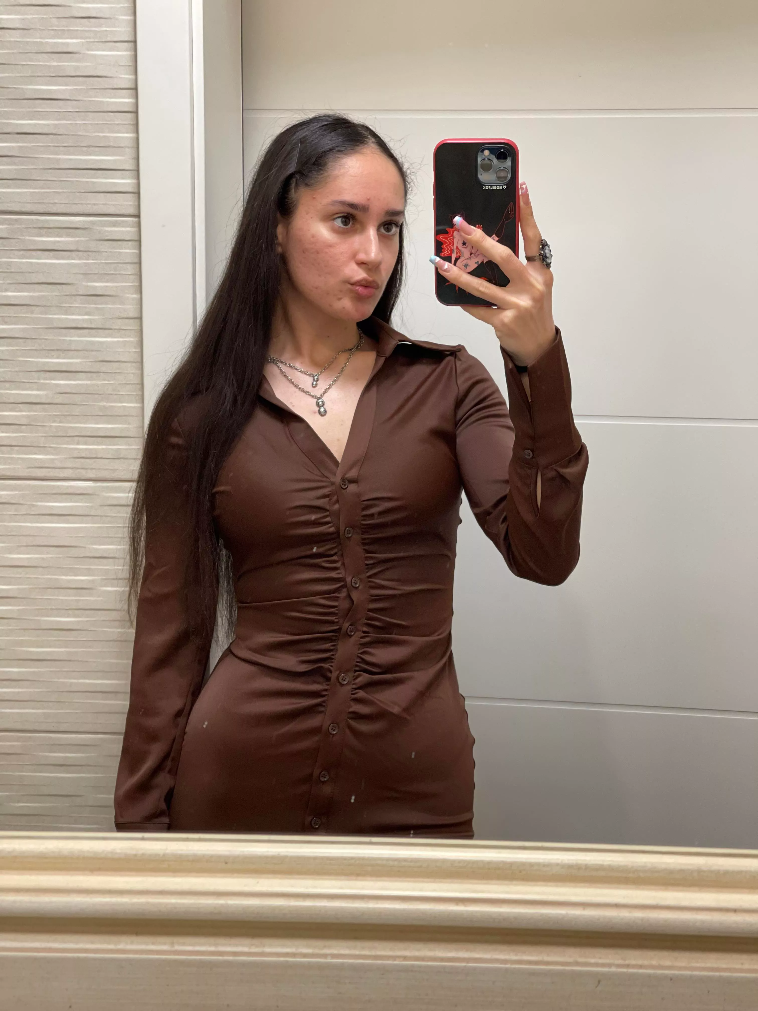 Night out with girlfriends! I wanted to show you my dress :) [F]