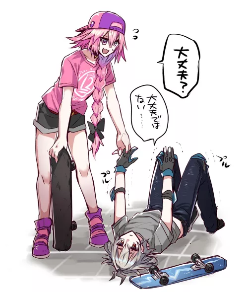 Skater boy astolfo