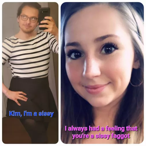 Tell me how much of a sissy faggot I am