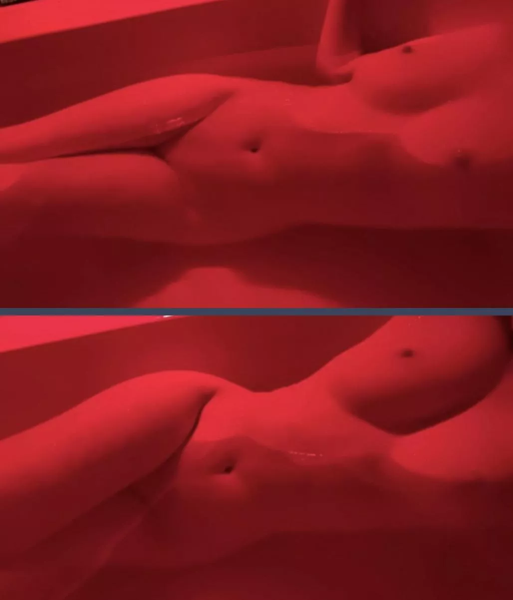 there's room for one more in my bathtub; stay warm with me under my heat lamps 🥰🫧 [f]