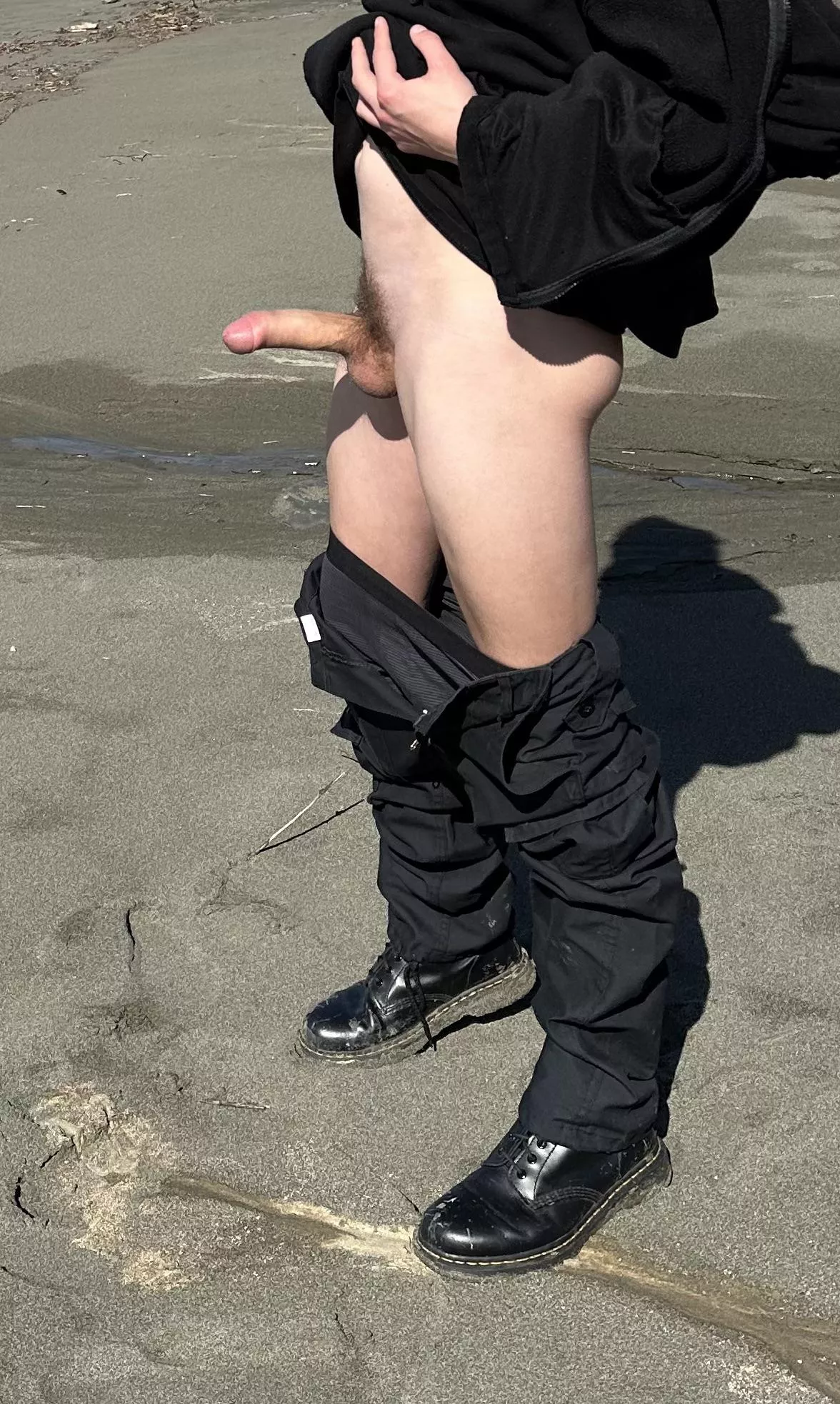 went to the beach today