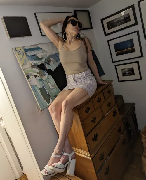 white platforms for Friday night! (f)56