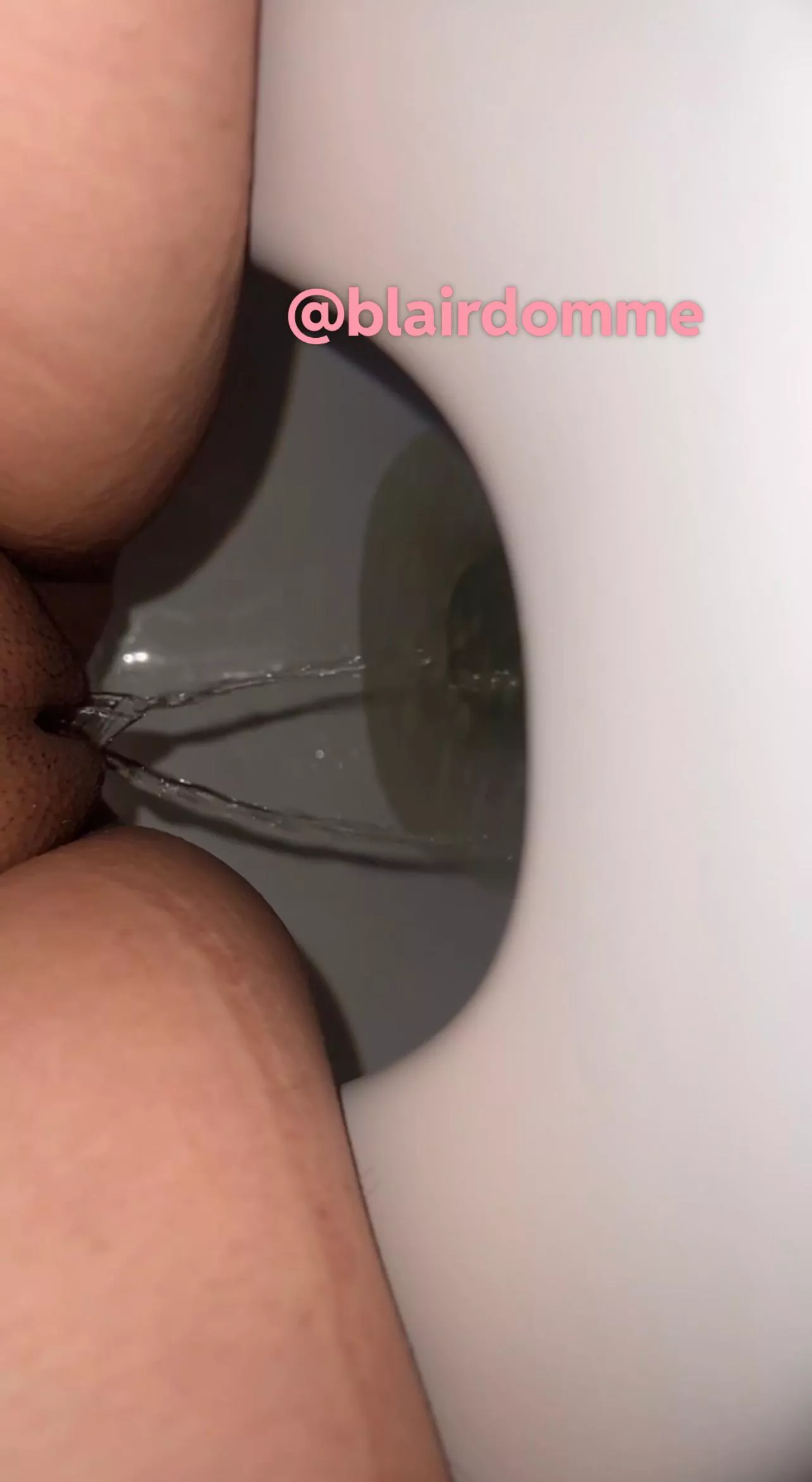 Who’s cock am I pissing on?