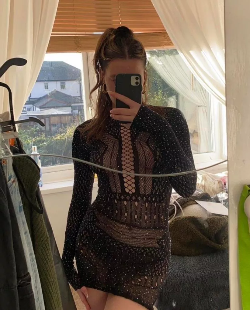 Would you believe that I actually wore this on a night out?