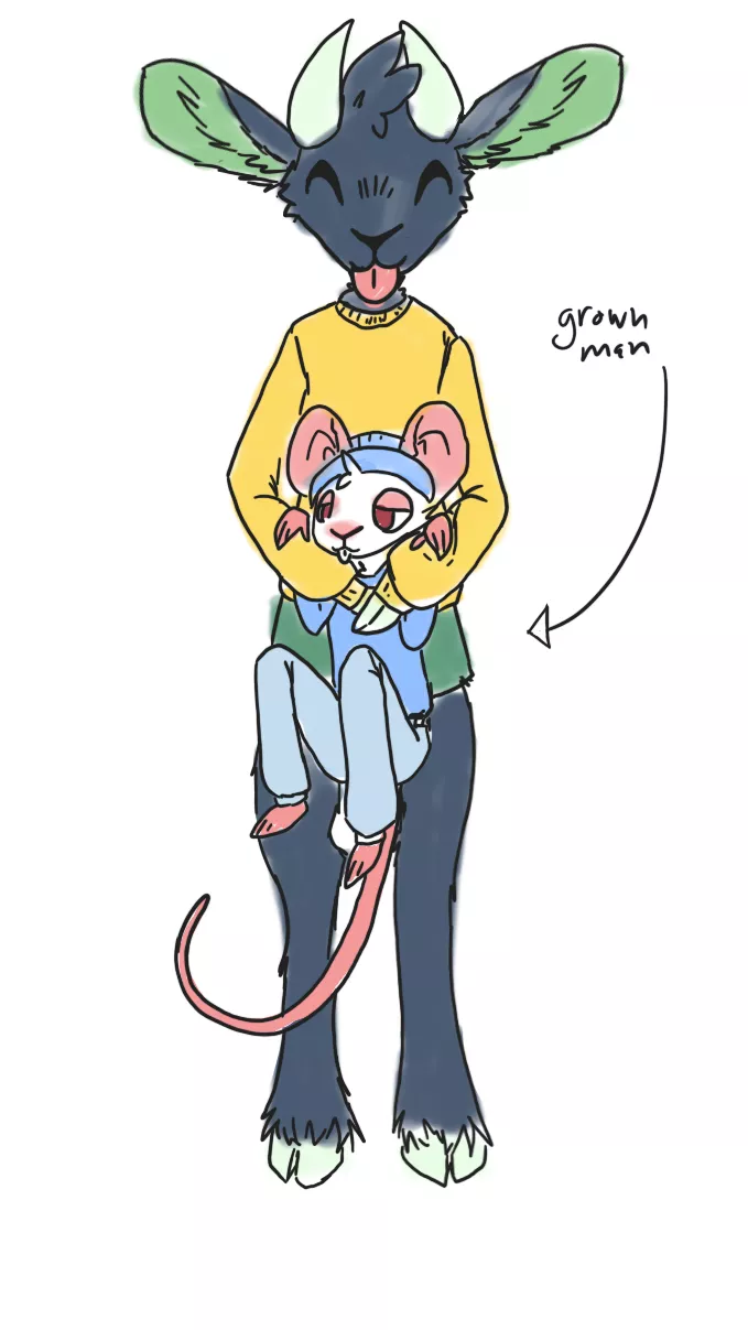 aves and aj hanging out(by me)