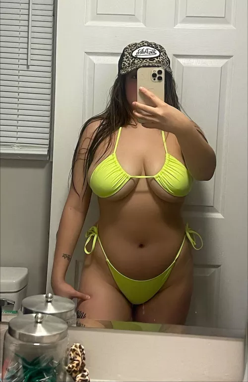 busty half Korean in a bikini ;$