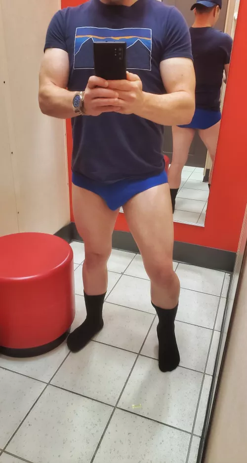 Changing room shenanigans