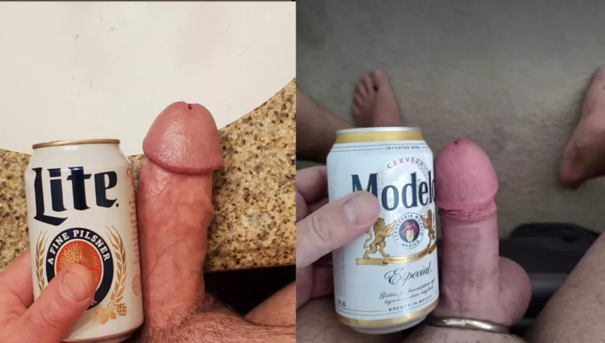 Compared to u/Tonythicks. I'm on the right.