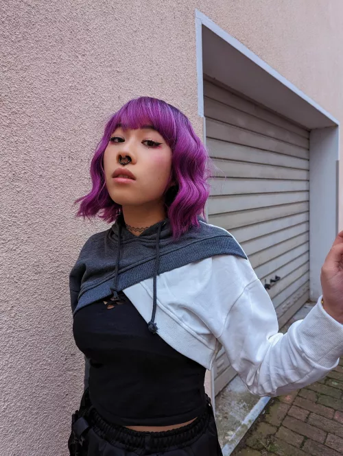 do you like violet hair? 😸