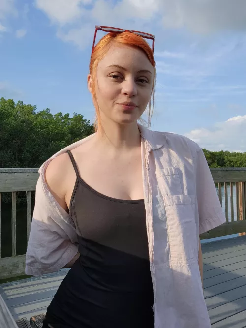 enjoying the weather🩷