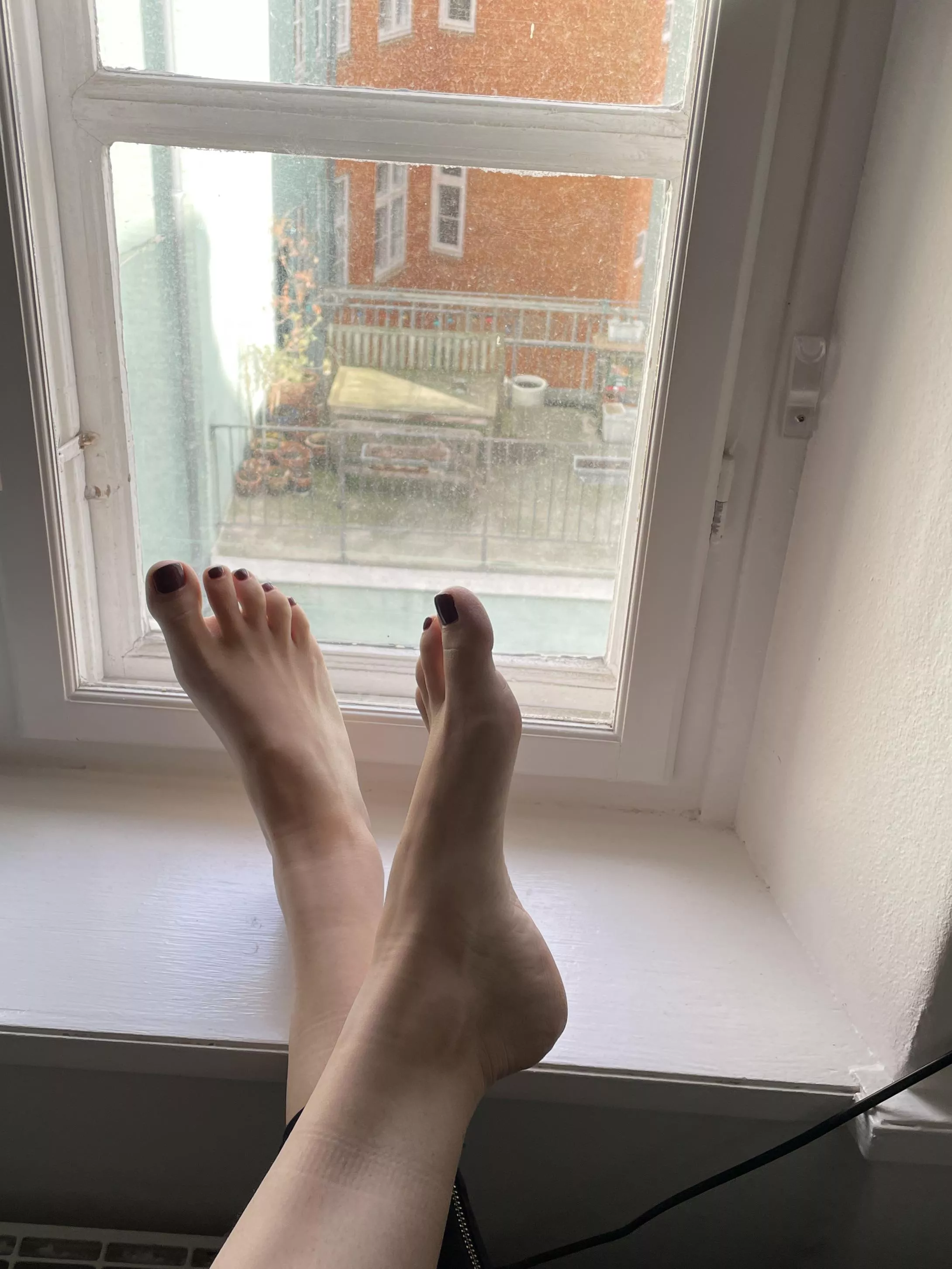 Finally got the socks off after a long walk