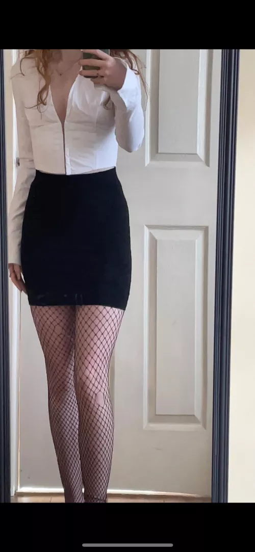 Fishnets make outfits so much better