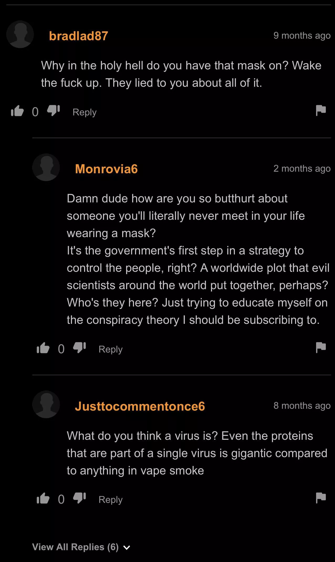 From mask to covid to vape