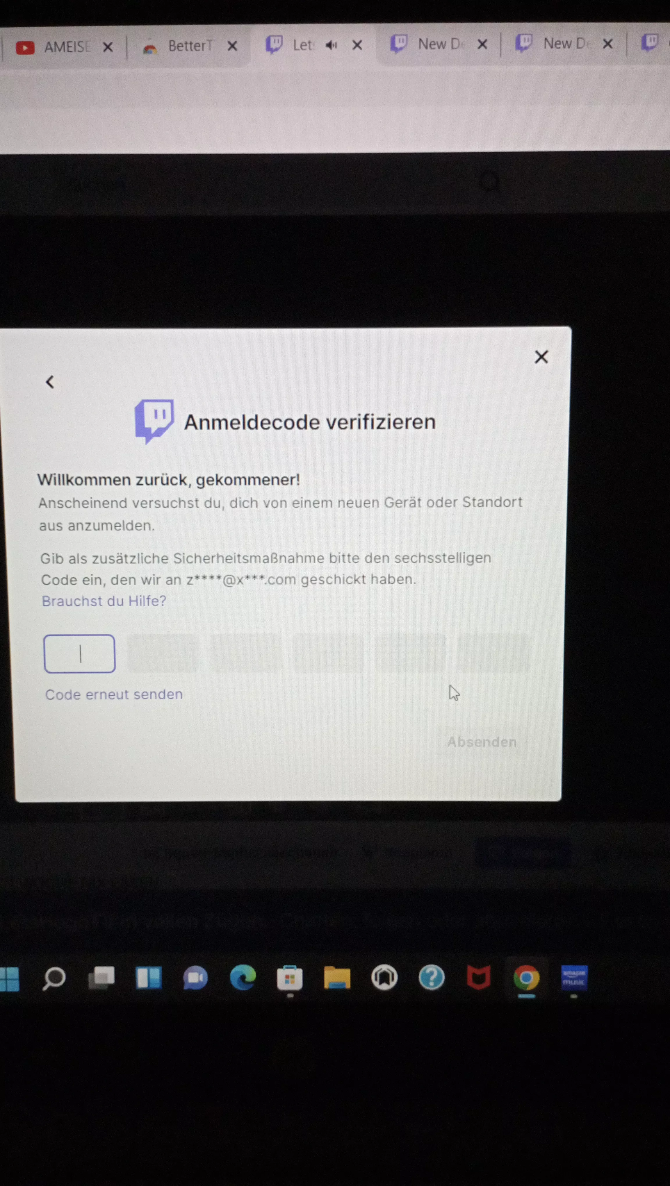 I lost my old email and phone but i know my user and password how do i get the verification code?