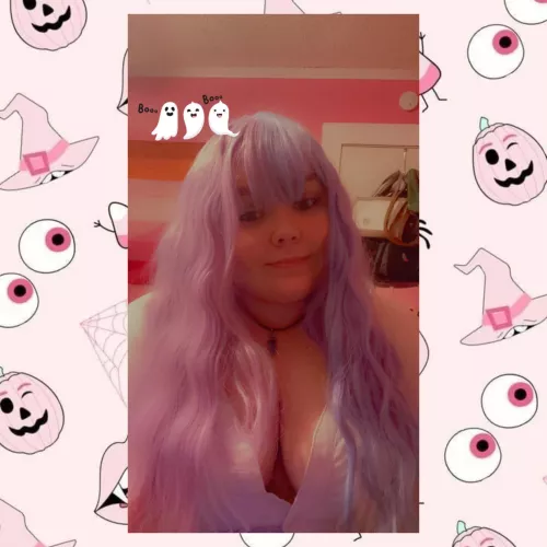 just a spooky girl in a spooky world