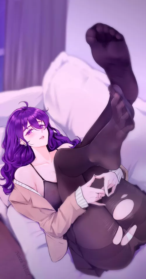 Laying on the Couch [Artist's Original]