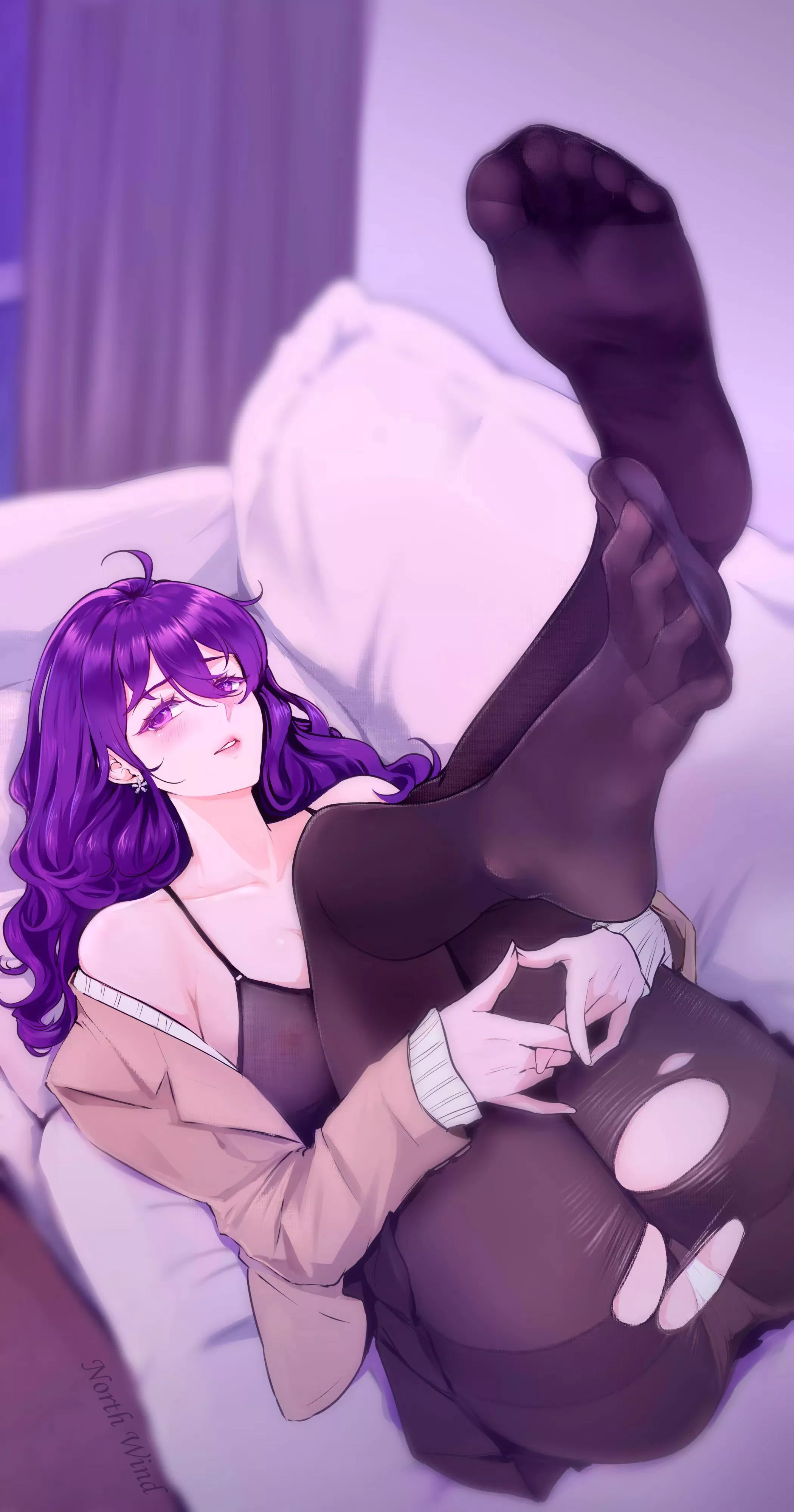 Laying on the Couch [Artist's Original]