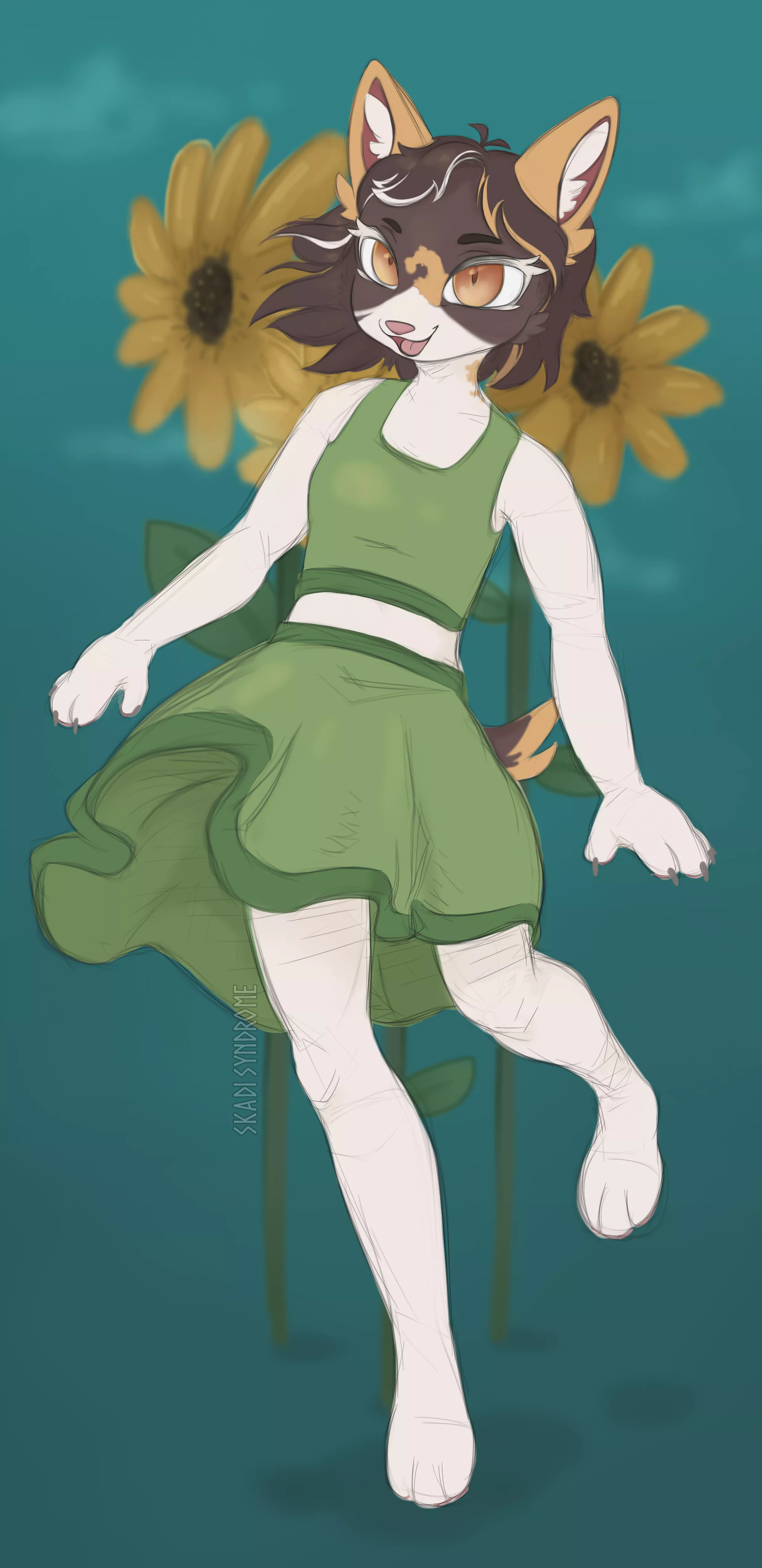 Lil' art gift for a lovely person I ran into on Discord!