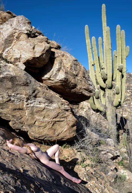 Loving the desert sun!