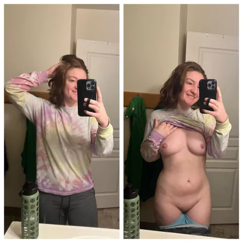 Mommy clothed vs mommy showing some skin