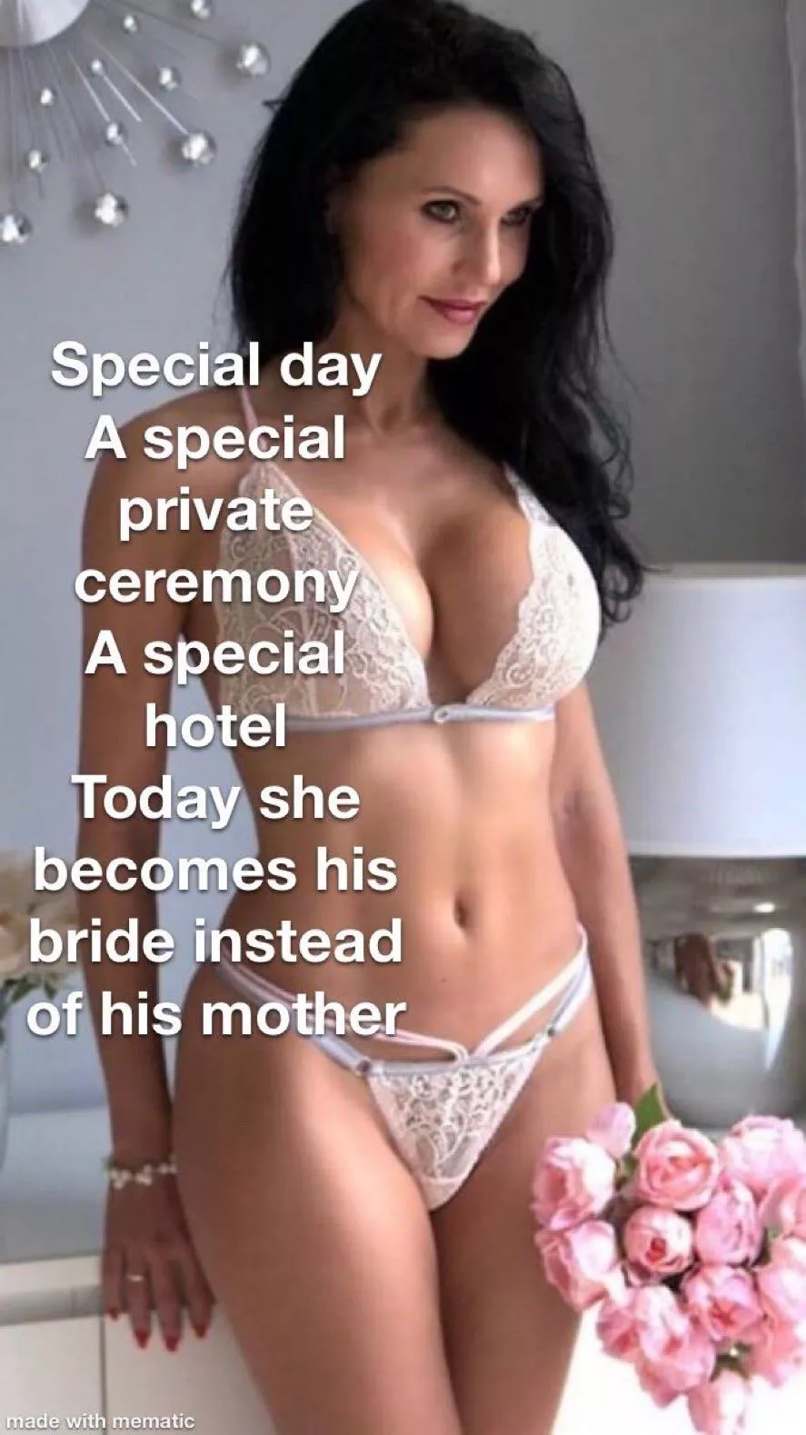 Mom/wife wedding night