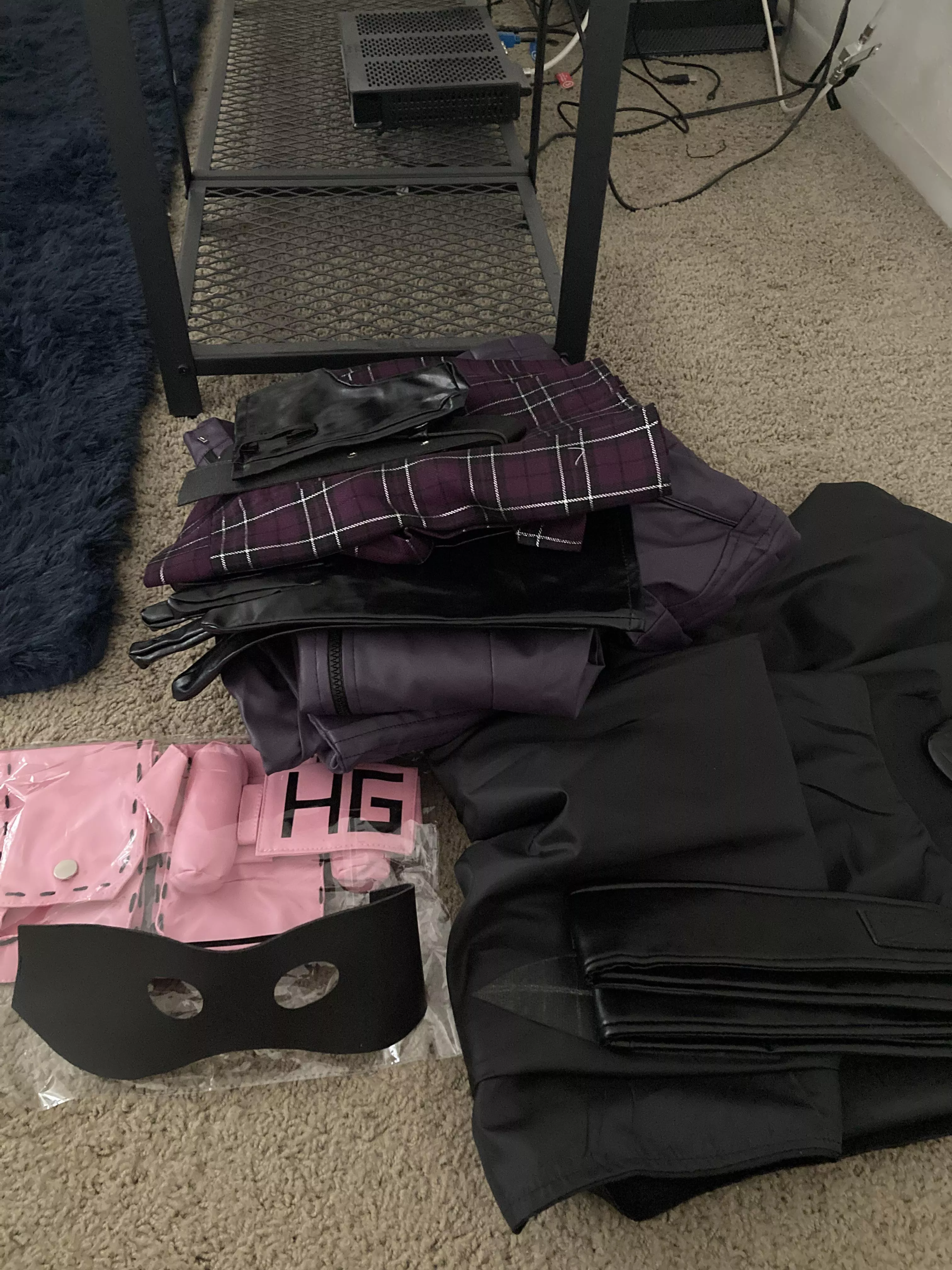 Next cosplay for Chloe arrived this weekend