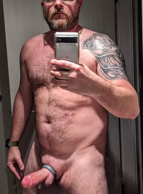 Oiled up and ready to go