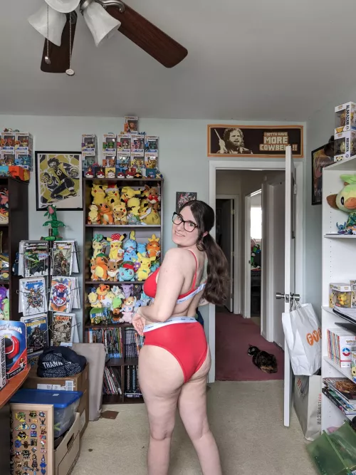 Red underwear ☺️