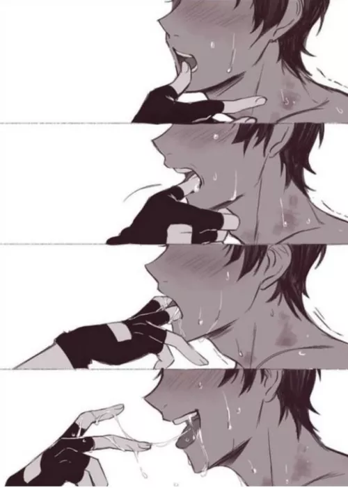 Say ahh puppy… that’s a good boy