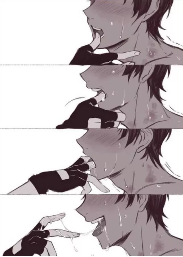 Say ahh puppy… that’s a good boy