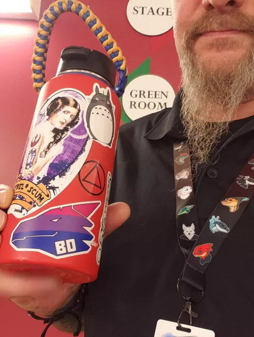 Shamelessly representing at work 🙂