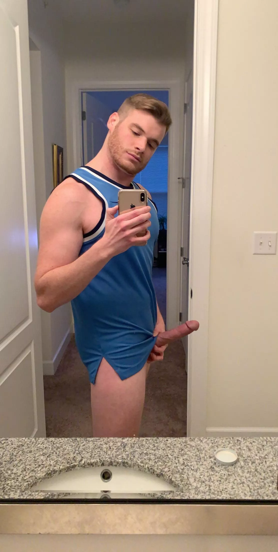 Something is distracting me from working out. Can you guess what it is?