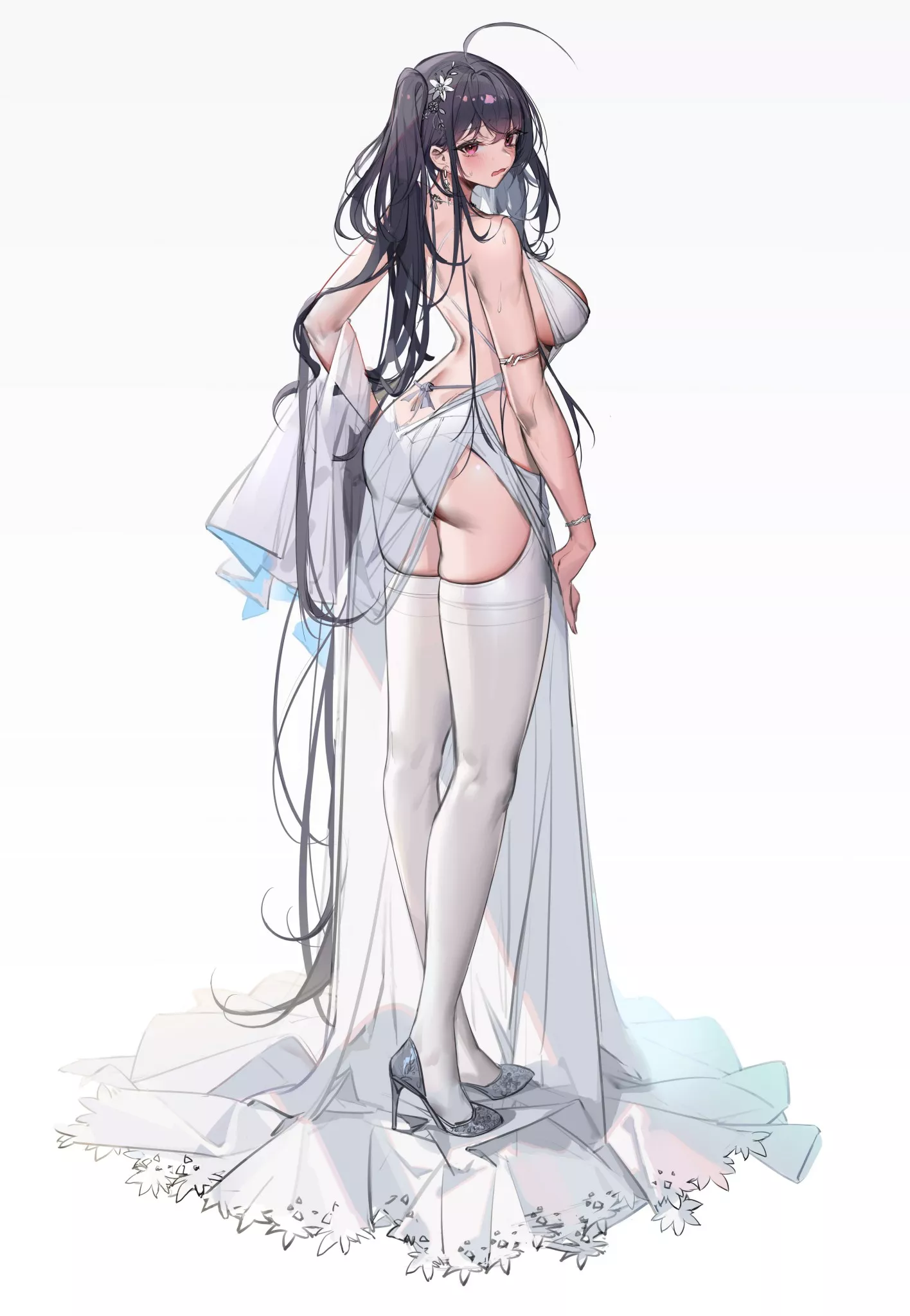 Taiho in white (By Lekou) [Azure Lane]