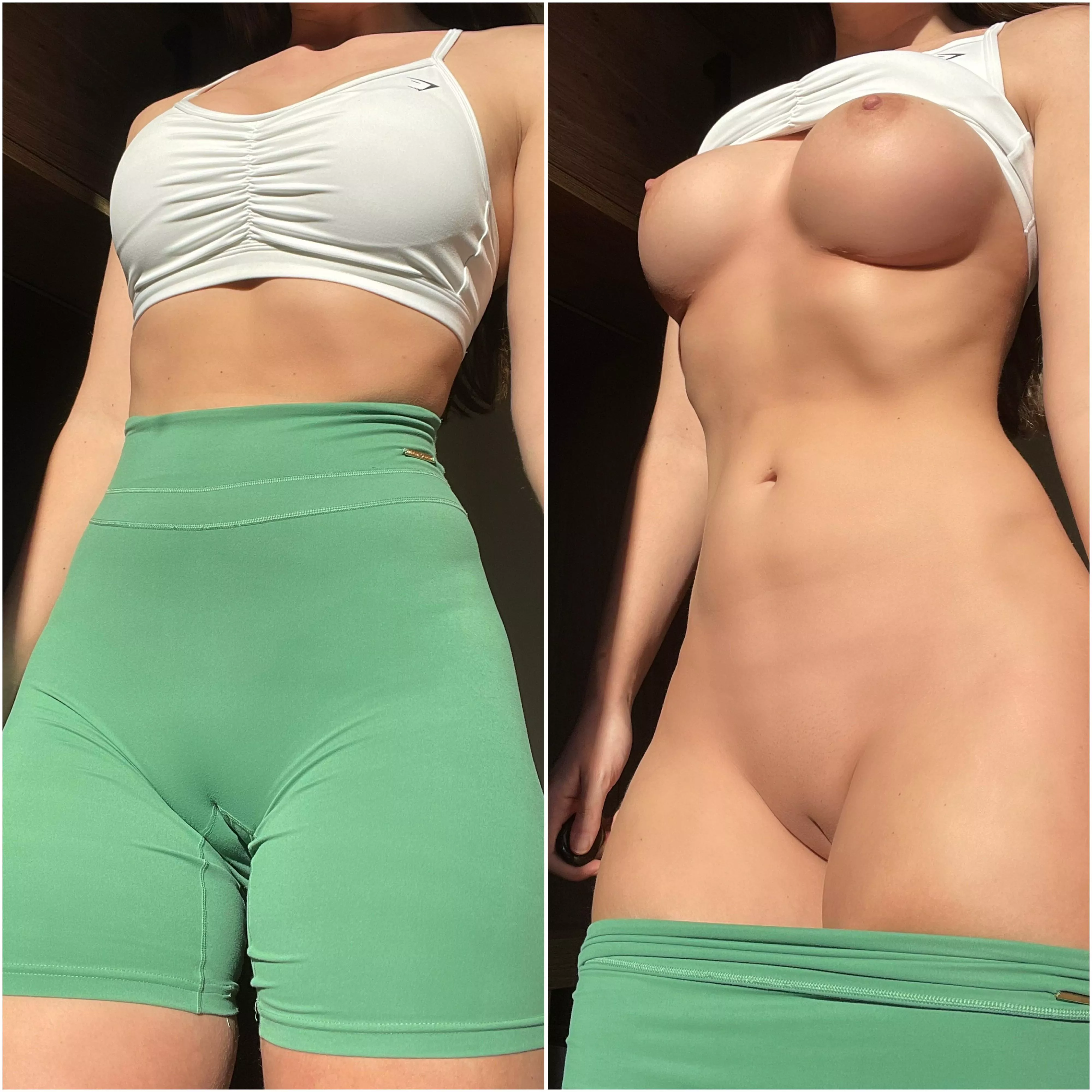 The guys at the gym only get to see the left