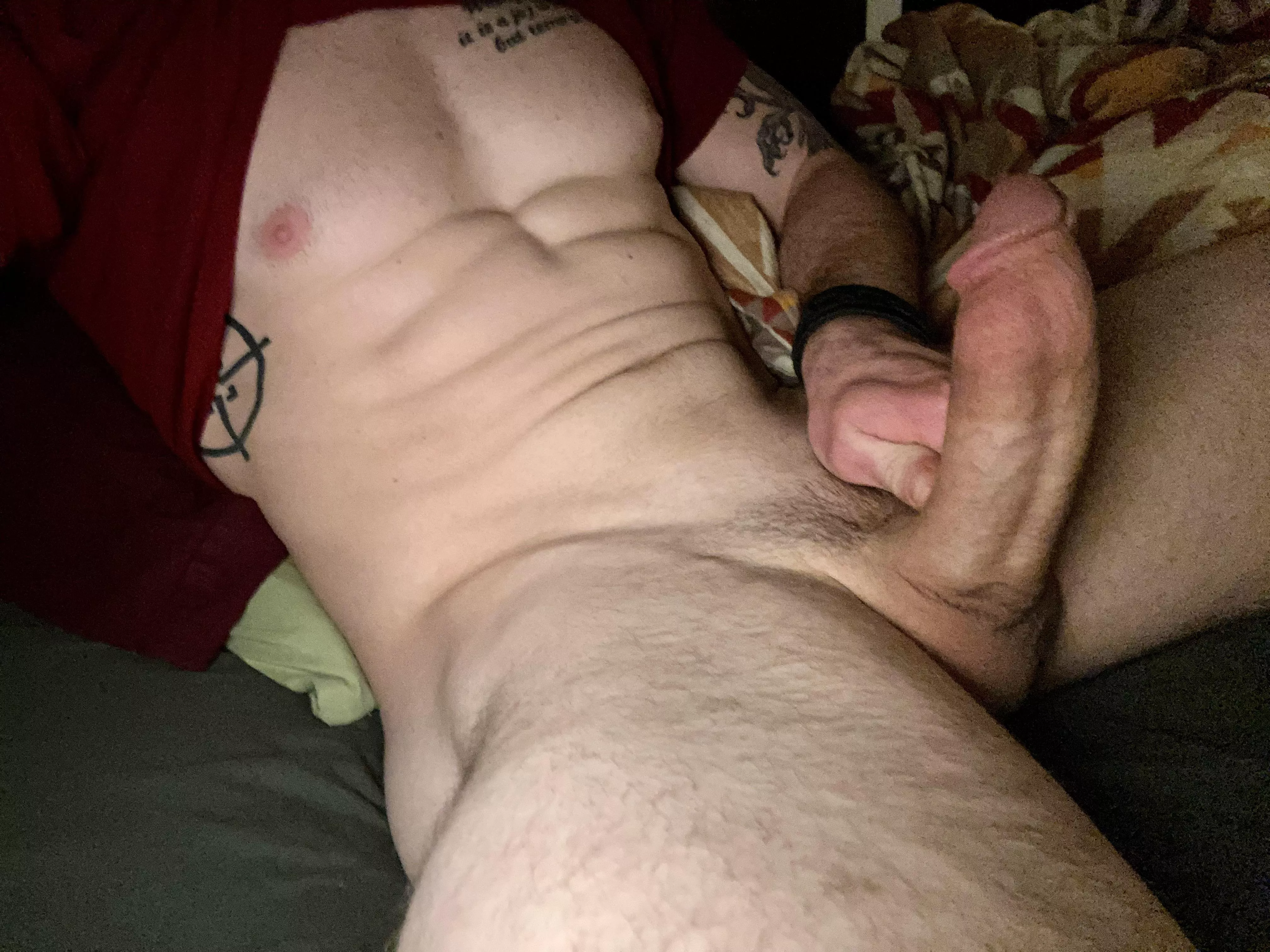 The mods removed this picture bc they thought I edited it, now that’s flattering! Just a huge cock 😂😜 (M/33)