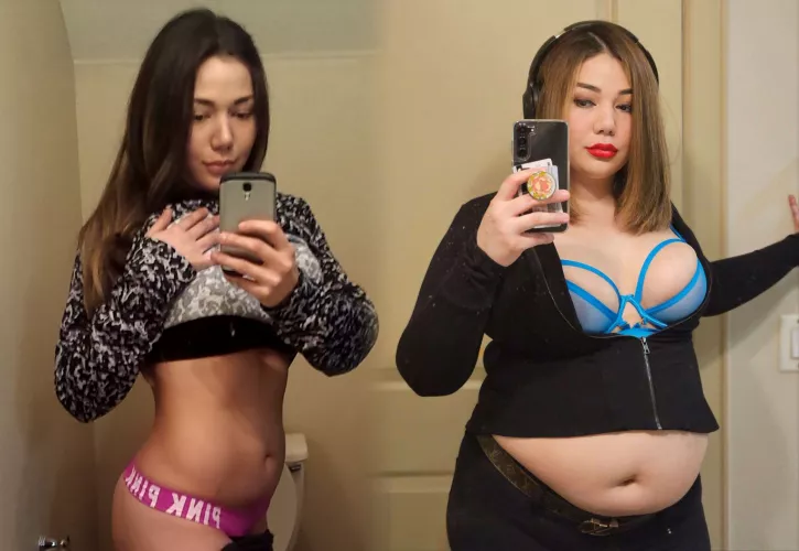 when your GF doesn't realize she's not a size 6 anymore