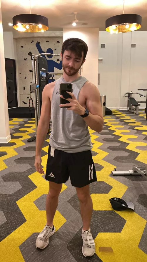 Workout time. It’s triceps day