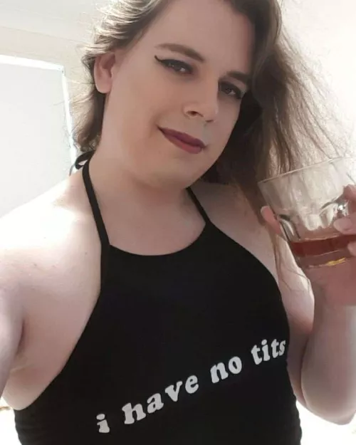 A nice drink to celebrate looking cute