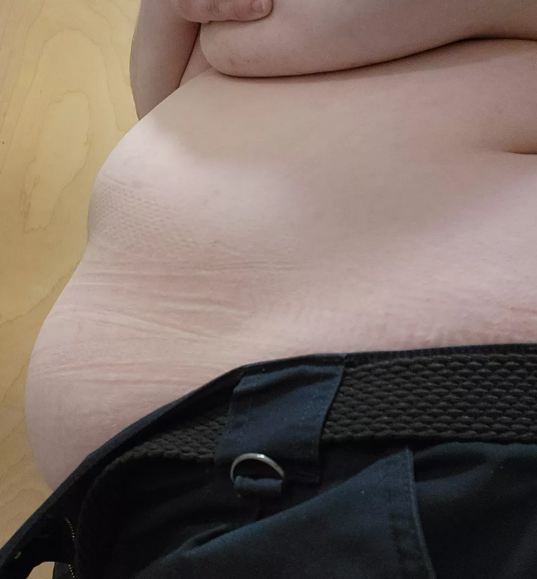 After having stuffed at work last night...