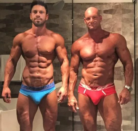 “Aussie muscle , Anthony & Chris” …