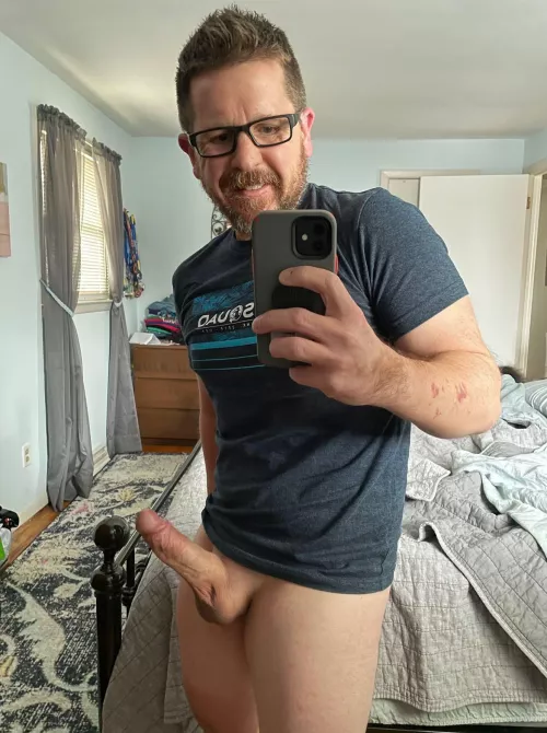 Beard and boner is the perfect outfit to wear to work