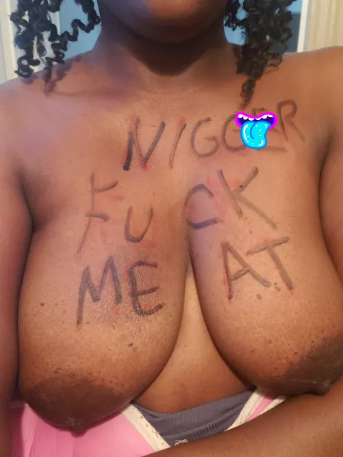 Black slut. #bwc #hardcore #whore